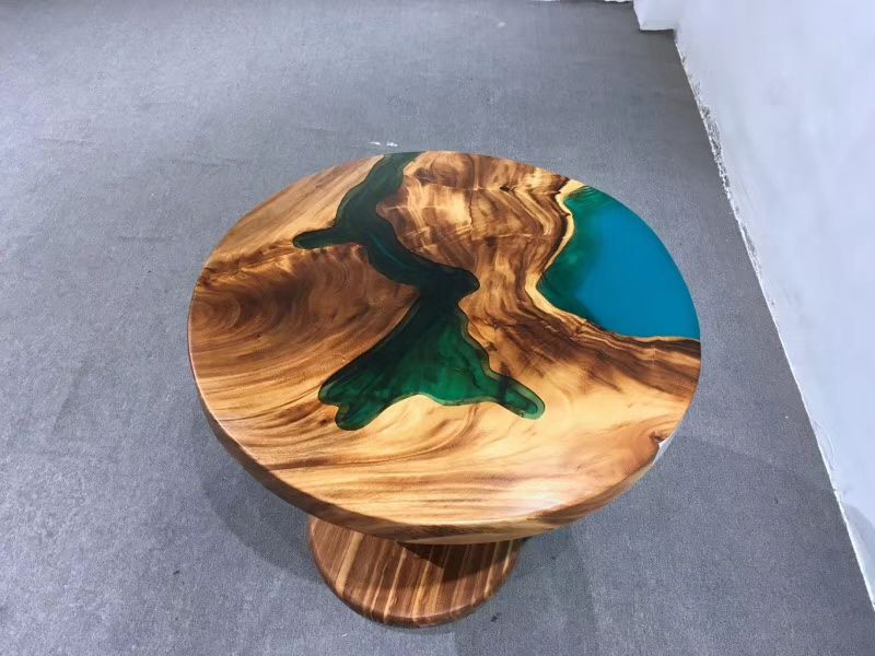 樹脂與爛木頭的完美融合 DIY創意茶盤制作指南